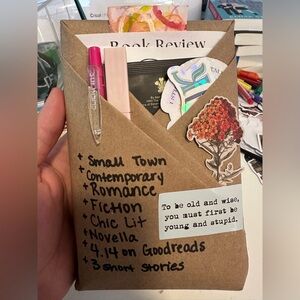 Blind date with a book